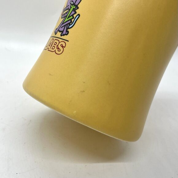 ThorLabs Mug Shot Coffee Cup Ceramic Limited Edition Aztec Dogs Yellow USA - Picture 6 of 6